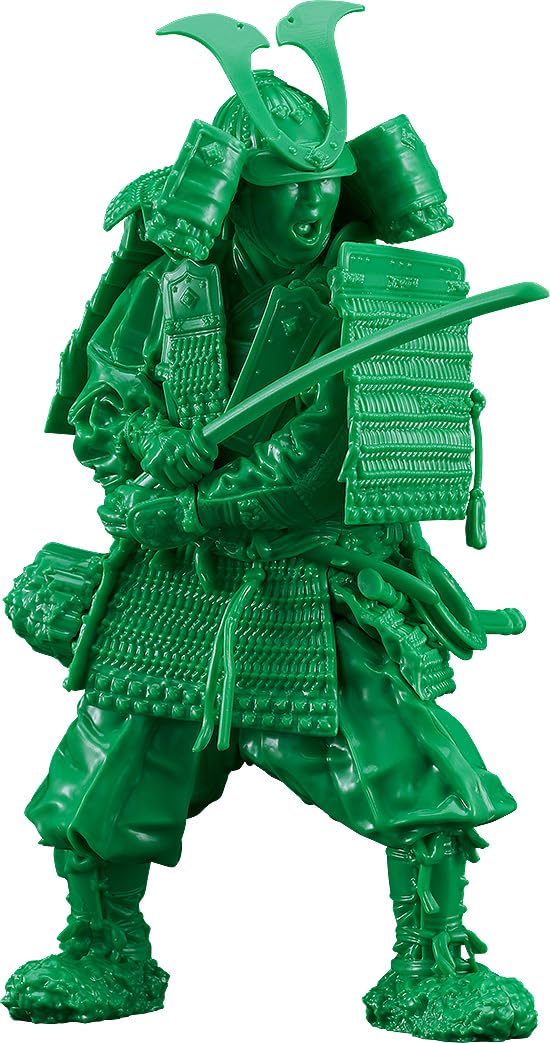 PLAMAX 1/12 Kamakura Period Armored Warrior Green Color Edition