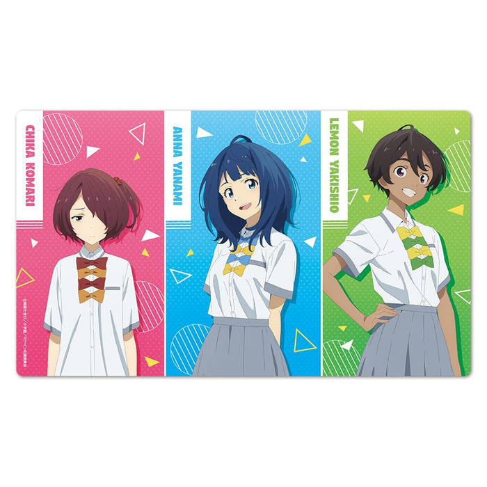 "Too Many Losing Heroines!" Character Rubber Mat Anna & Lemon & Chika