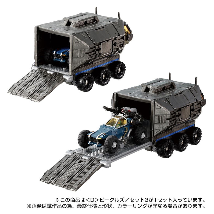 "Diaclone" D Vehicles / Set 3