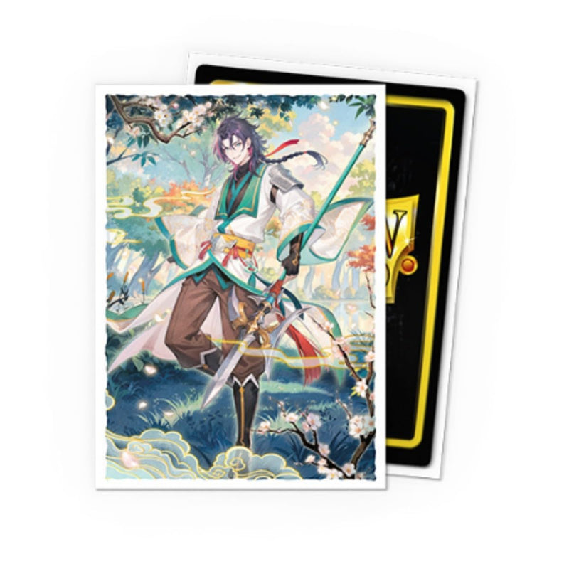 AT-16126-GA100-MATTE-ART-Jin, Fate Defiant (DS100) Sleeve Standard Size: 63 x 88mm, 100 Pieces