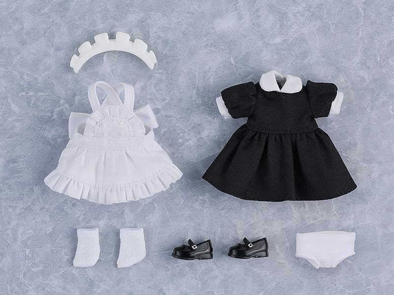 Nendoroid Doll Work Outfit Set Maid Outfit Mini (Black)