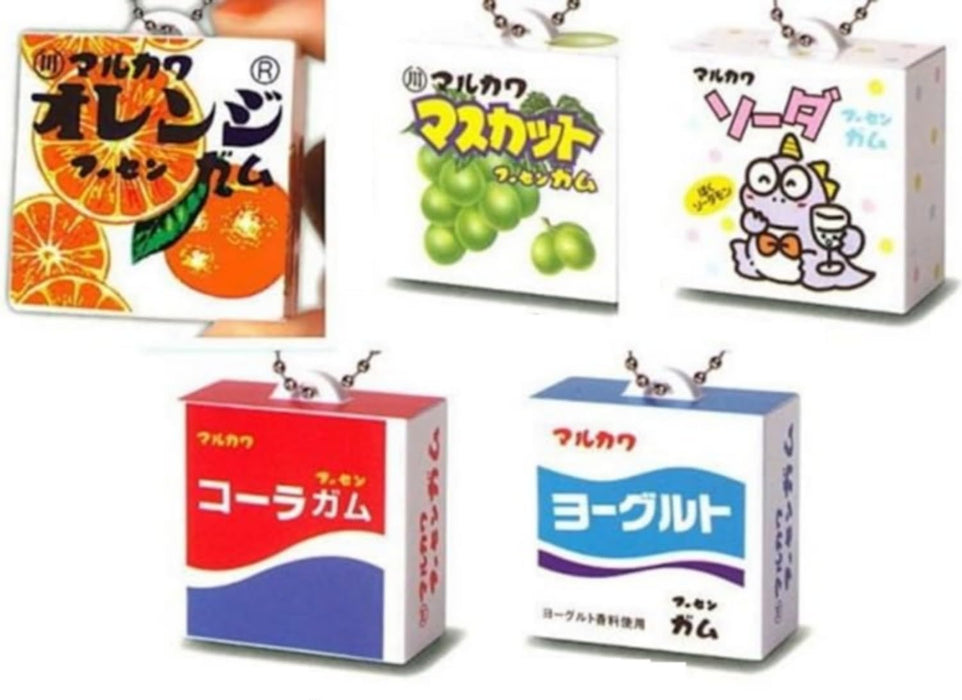 Marble Gum (Marukawa Confectionery Co., Ltd.) Shakashaka Mascot Key Chain Part. 2