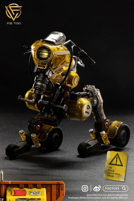 FOGTOYS FANTASY ALPHABET VEHICLE SERIES 02RT "RAPTOR" TRANSLUCENT VER. 1/12 SCALE ACTION VEHICLE