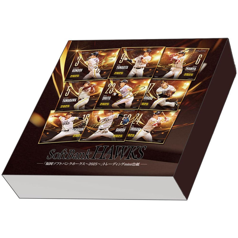 Fukuoka SoftBank HAWKS -2025- Trading Mini Shikishi
