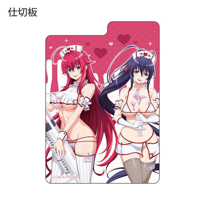 "High School DxD Hero" Original Illustration Deck Case Rias Gremory & Himejima Akeno / White Nurse