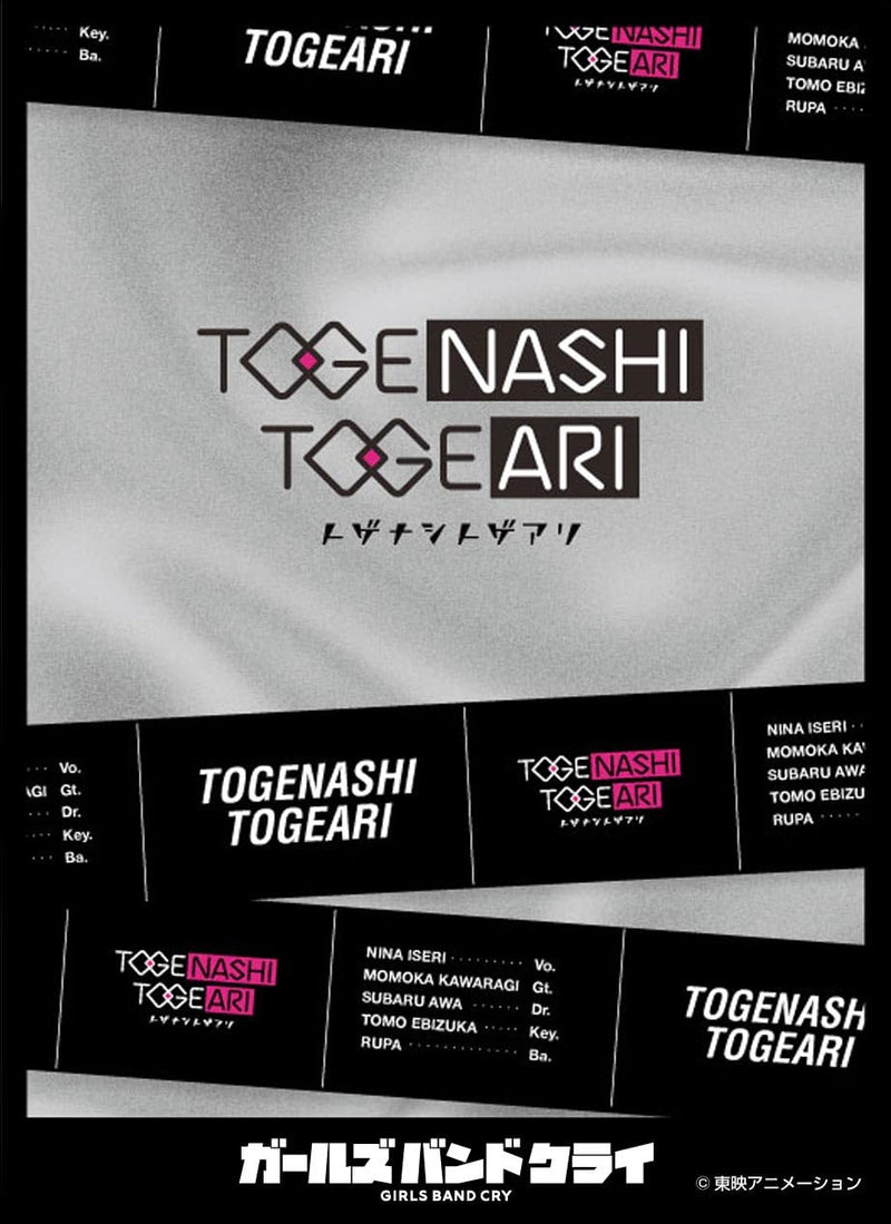 Character Sleeve "Girls Band Cry" TOGENASHI TOGEARI EN-1396