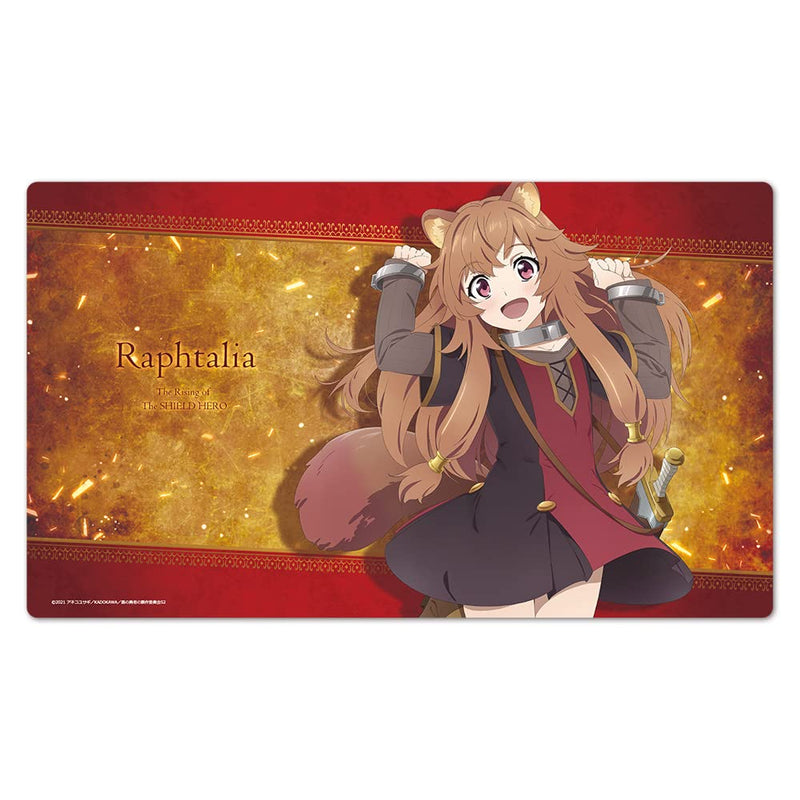 "The Rising of the Shield Hero Season 2" Character Rubber Mat A Raphtalia Childhood