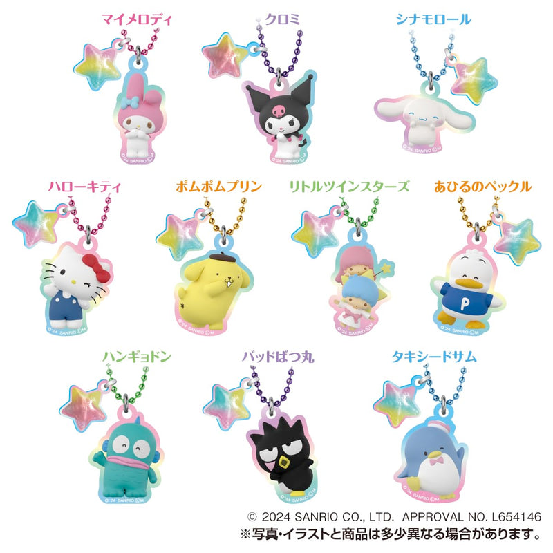 Sanrio Characters Twin Charm Rainbow Star