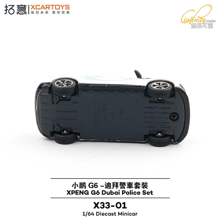 1/64 Xpeng G6 Dubai Police Set