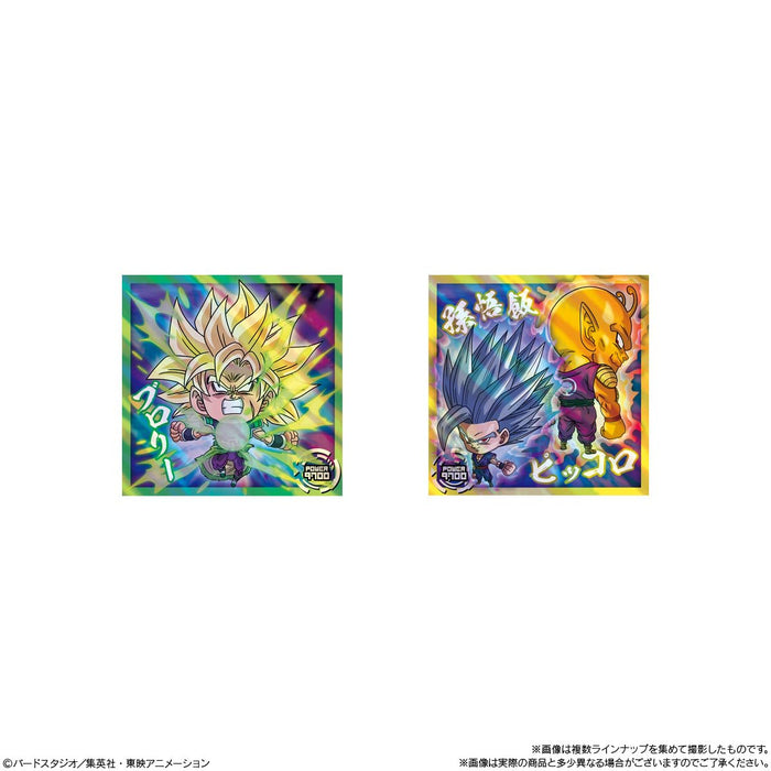 "Dragon Ball" Chosenshi Sticker Wafer Card Super A New Departure