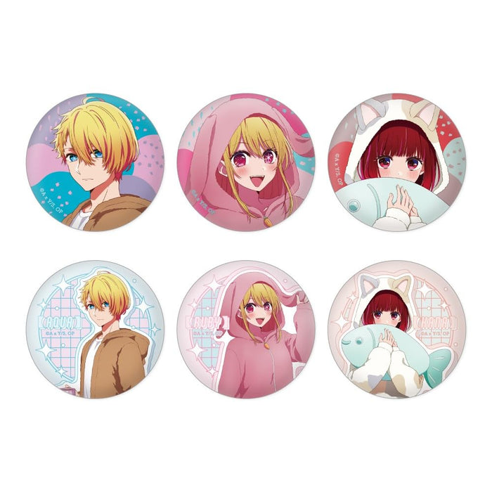 "Oshi no Ko" Can Badge Collection Animal Pajamas Ver.