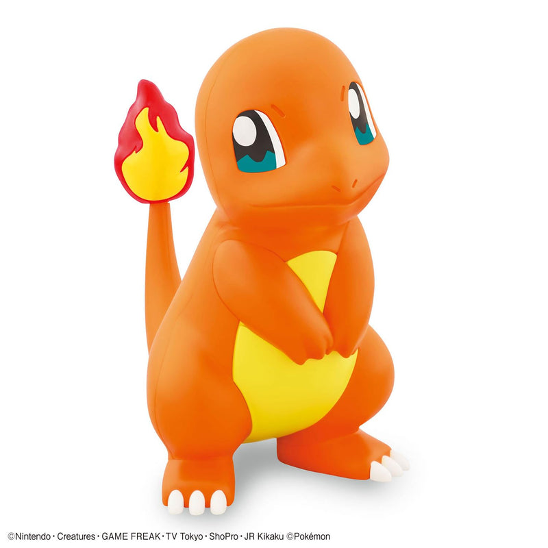 "Pokemon" Pokemon Plastic Model Collection PokePla Quick!! 11 + 13 + 17 Charmander & Bulbasaur & Squirtle