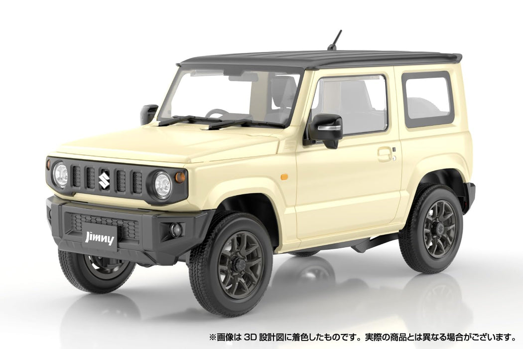 RakuPla Snap Car 03-CI JB64 Jimny 2018 Chiffon Ivory Metallic