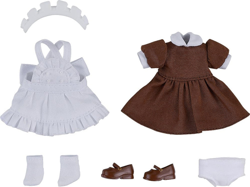 Nendoroid Doll Work Outfit Set Maid Outfit Mini (Brown)
