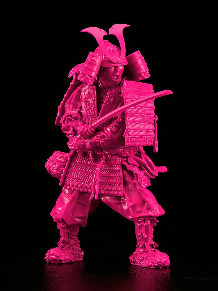 PLAMAX 1/12 Kamakura Period Armored Warrior Pink Color Edition
