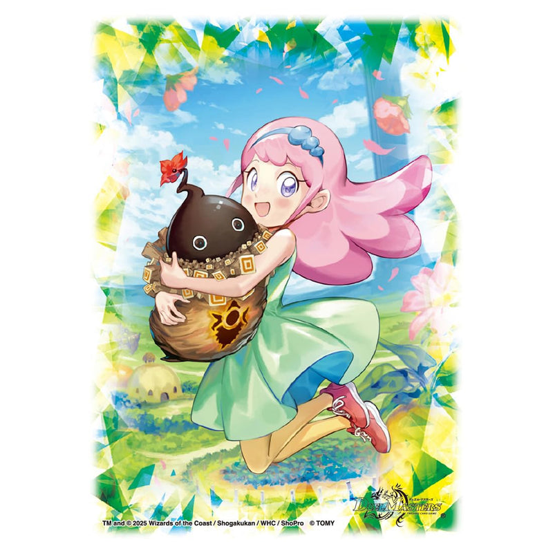 "Duel Masters" DX Card Sleeve Uraraka Momo and Minomaru -Heroine of Devotion-