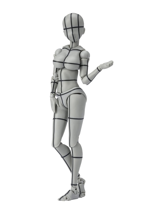 S.H.Figuarts Body-chan -Kentaro Yabuki- Edition Wire Frame (Gray Color Ver.)