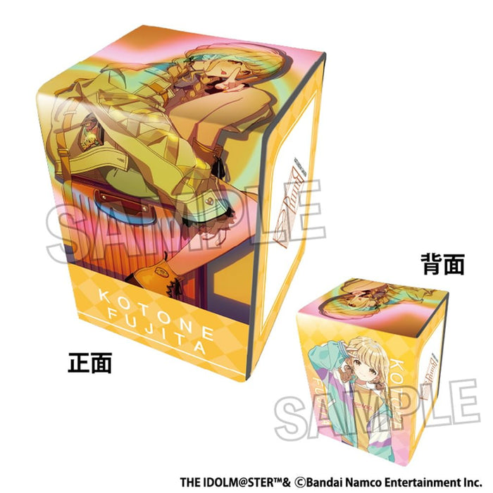 "Gakuen Idolmaster" Illustration Synthetic Leather Deck Case Next Turn Cuteness Has Begun Fujita Kotone