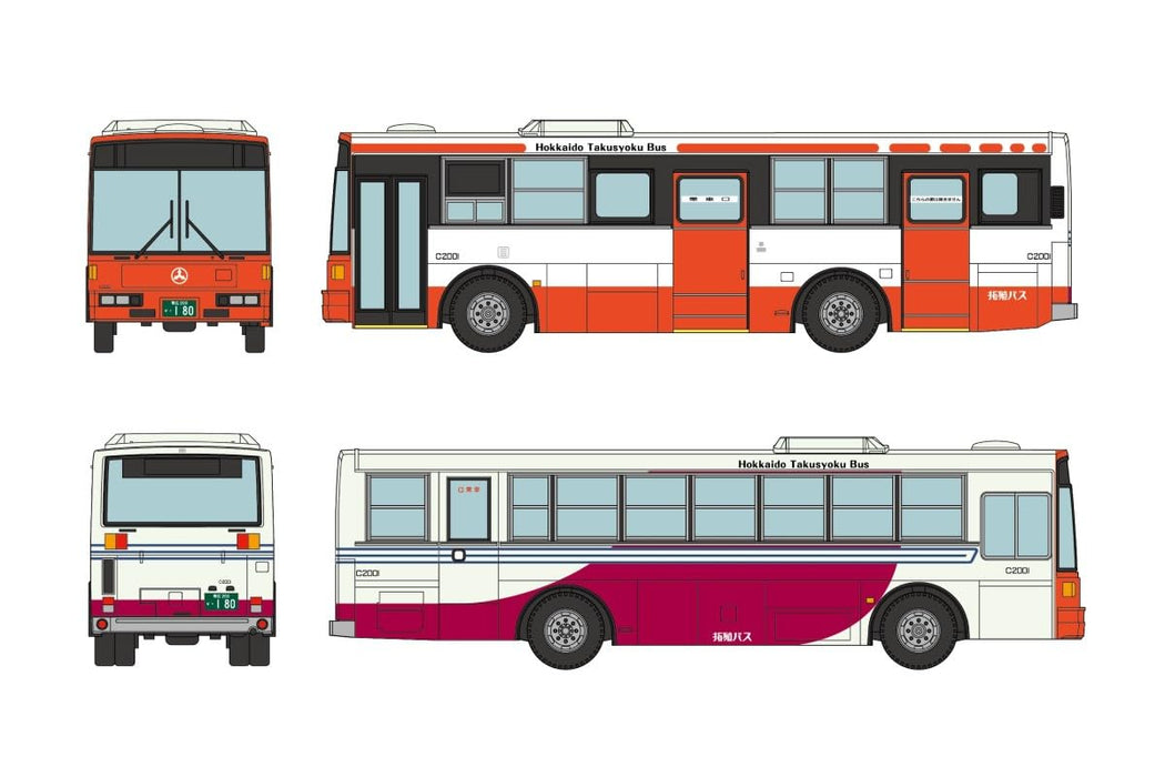 The Bus Collection Hokkaido Takushoku Bus Fuji Heavy Industries 7E Kanto Bus Color