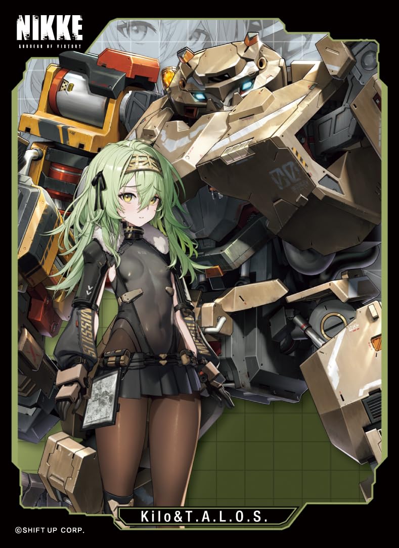 Chara Sleeve Collection Matt Series "Goddess of Victory: Nikke" Kilo & T.A.L.O.S. No. MT2100