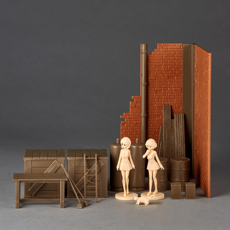 ARTPLA "GIRLS und PANZER das Finale" Garage Set A