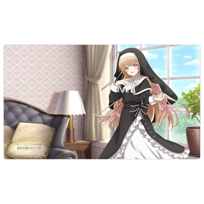 "The Angel Next Door Spoils Me Rotten" Original Illustration Rubber Mat Shiina Mahiru / Nun