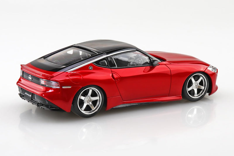 RakuPla Snap Kit 17CU-CR Nissan RZ34 Fairlady Z Custom Wheels (Carmine Red)