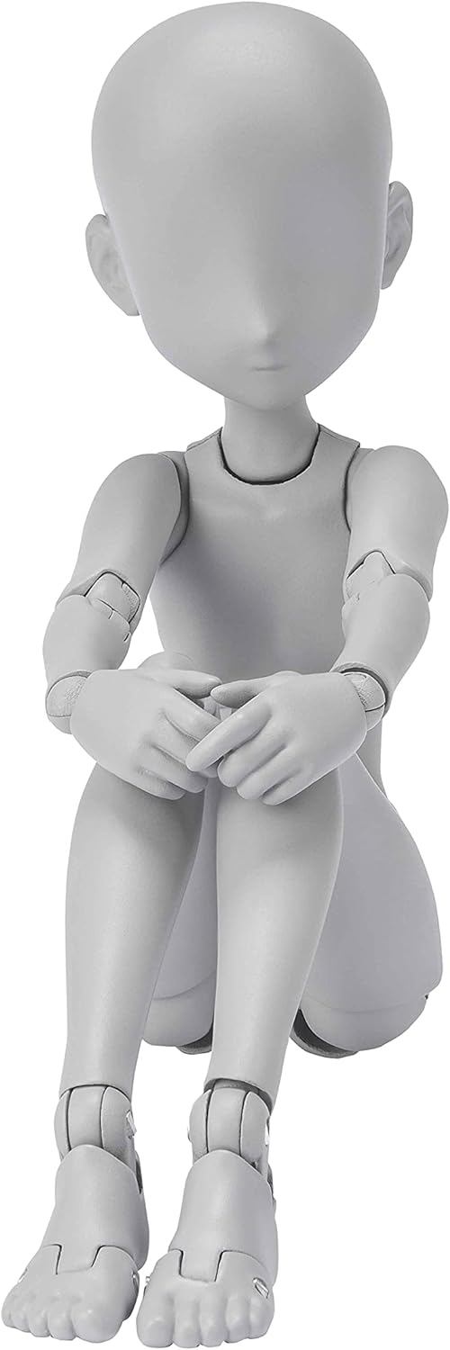 S.H.Figuarts Body-chan -Ken Sugimori- Edition DX Set (Gray Color Ver.)