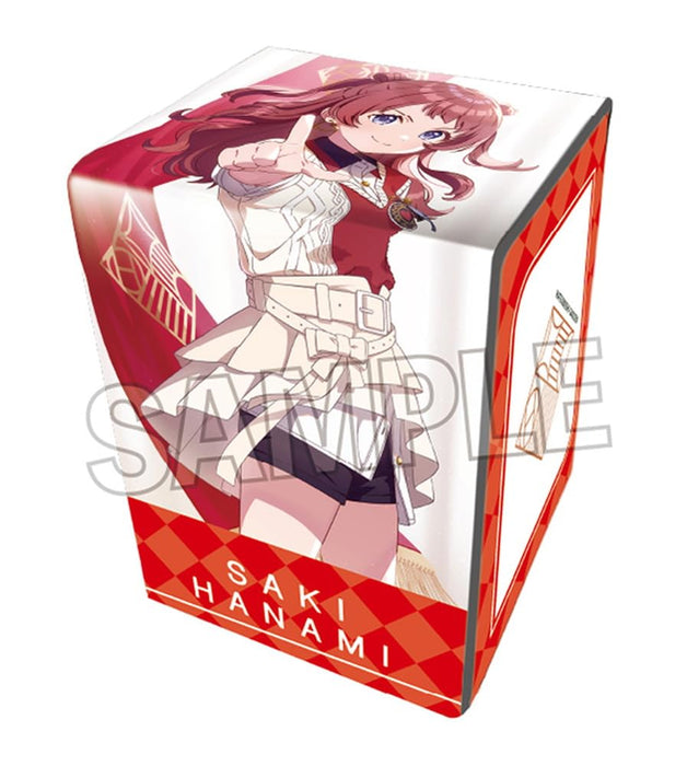 "Gakuen Idolmaster" Illustration Synthetic Leather Deck Case Next Turn I'm No. 1! Hanami Saki