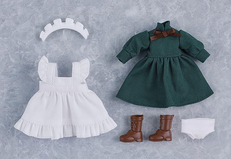 Nendoroid Doll Work Outfit Set Maid Outfit Long (Green)