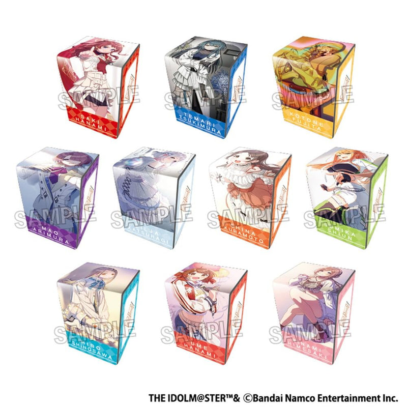 "Gakuen Idolmaster" Illustration Synthetic Leather Deck Case Next Turn Beginnings are Cool Arimura Mao