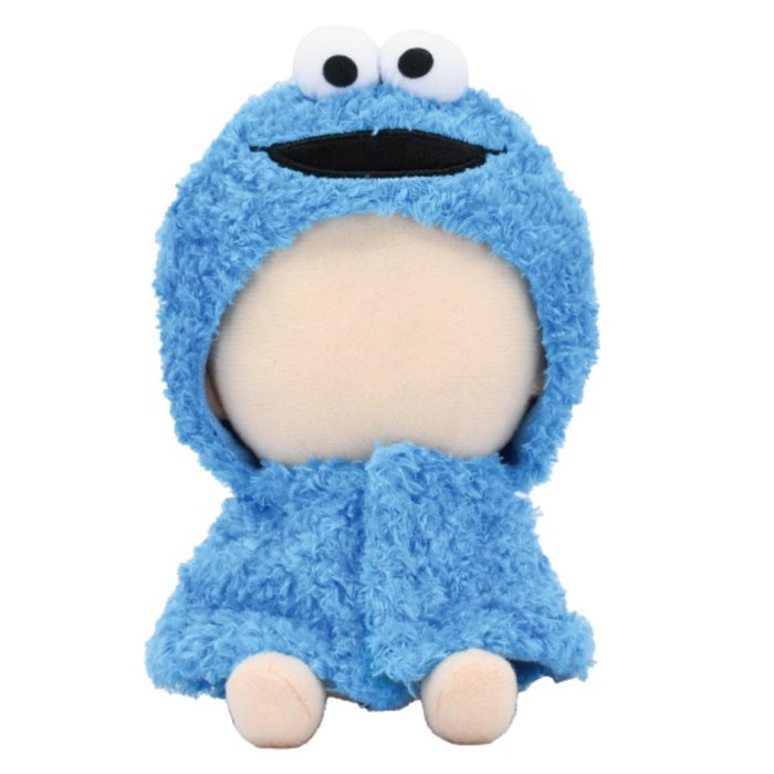 "Sesame Street" Chibi Plush Decoration Poncho Cookie Monster