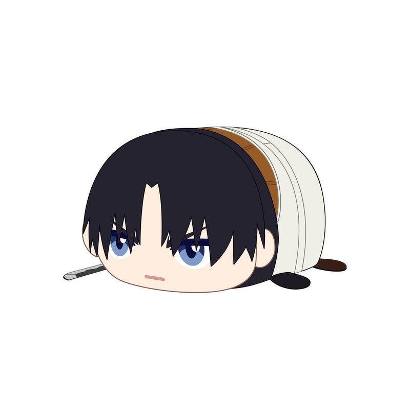 KS-06 "Rurouni Kenshin: Meiji Swordsman Romantic Story" Potekoro Mascot (M Size) H Shinomori Aoshi (Kodachi Ver)