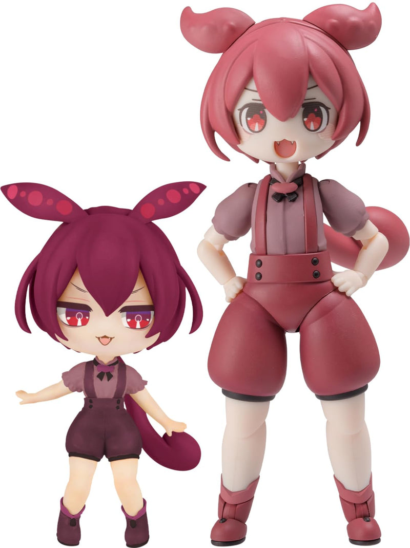1/12 Scale Plastic Kit Plafia Tohoku Zunko / Zundamon Project Ankomon (Mini Figure Included Set)