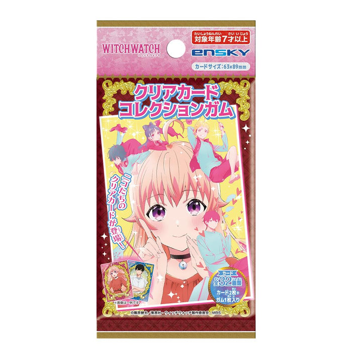 TVアニメ『ウィッチウォッチ』 クリアカードコレクションガム 初回限定版 16パック入りBOX (食玩)