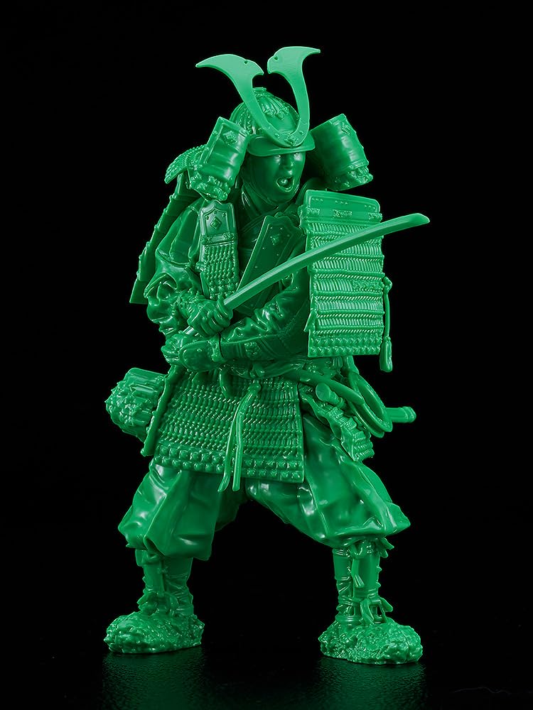 PLAMAX 1/12 Kamakura Period Armored Warrior Green Color Edition