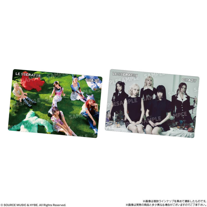 LE SSERAFIM ‘CRAZY' Twin Wafer Card