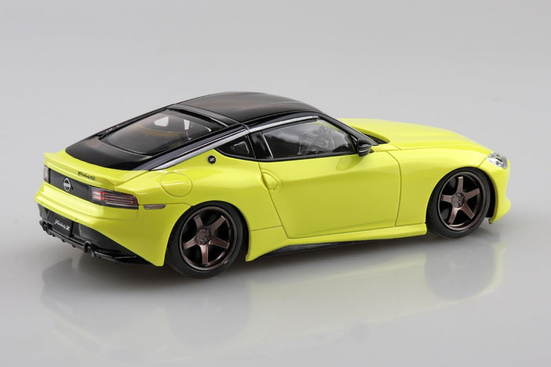RakuPla Snap Kit 17CU-IY Nissan RZ34 Fairlady Z Custom Wheels (Ikazuchi Yellow)