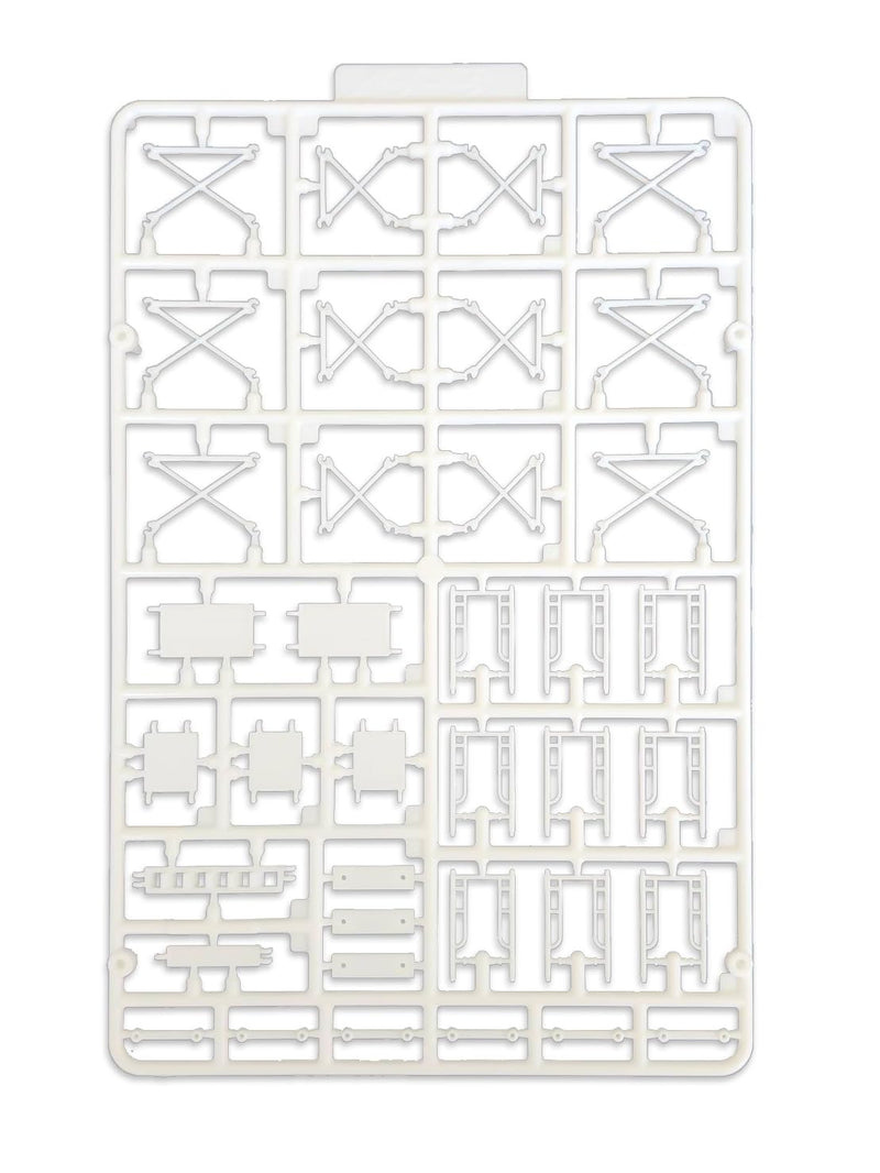 1/64 - 1/100 Scale Plastic Kit Pop Another World Series ASHIBA White