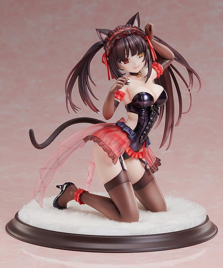 "Date A Bullet" Light Novel Tokisaki Kurumi Cat Ears Ver. 1/7 scale