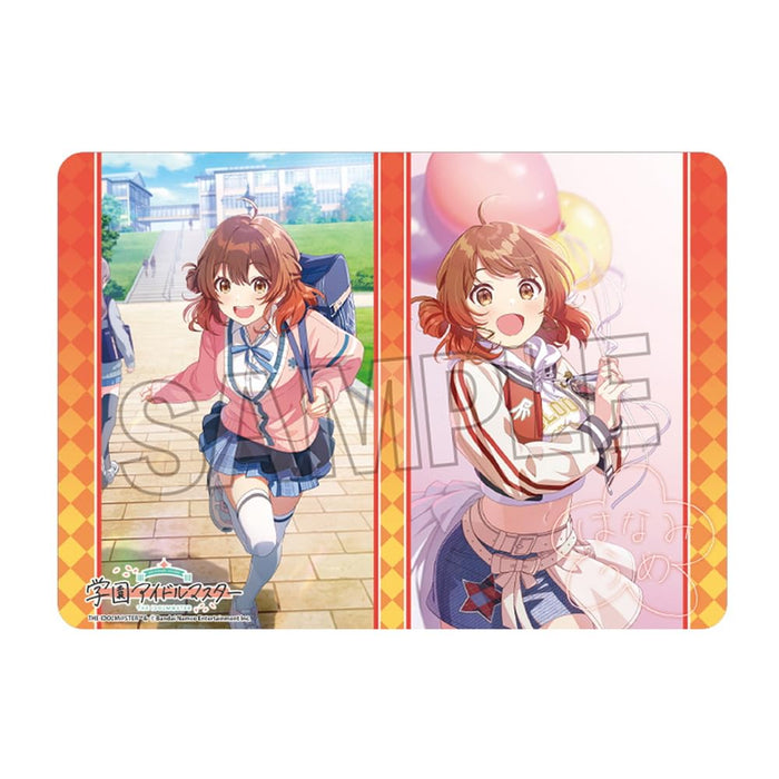 "Gakuen Idolmaster" Illustration Play Mat Next Turn Idol Life, Start! Hanami Ume
