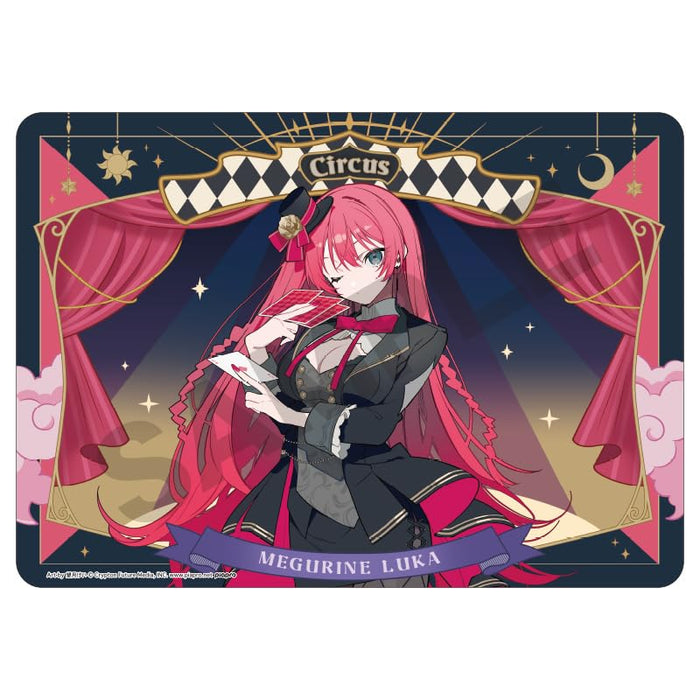 Hatsune Miku Rubber Mat Megurine Luka Black Circus
