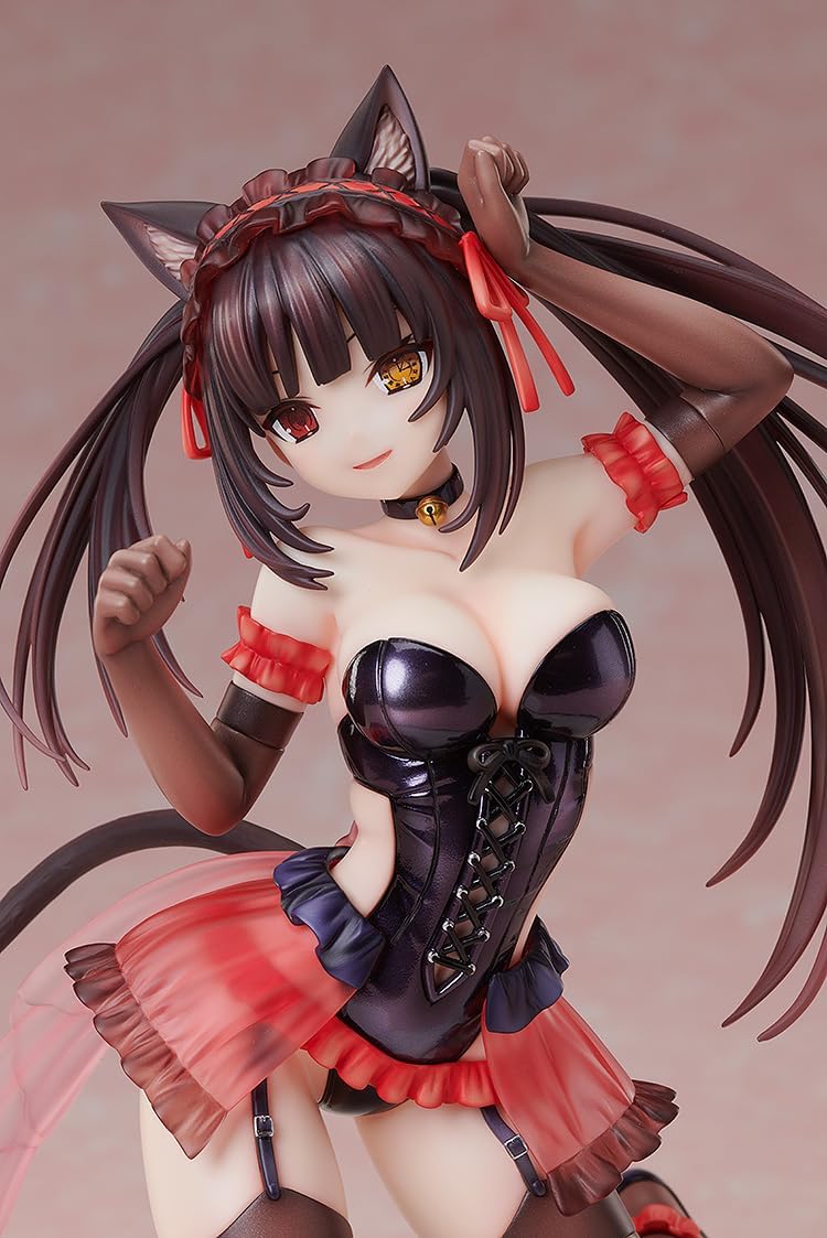 "Date A Bullet" Light Novel Tokisaki Kurumi Cat Ears Ver. 1/7 scale