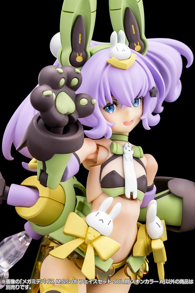 Megami Device M.S.G 05 Face Set for SOL Skin Color A