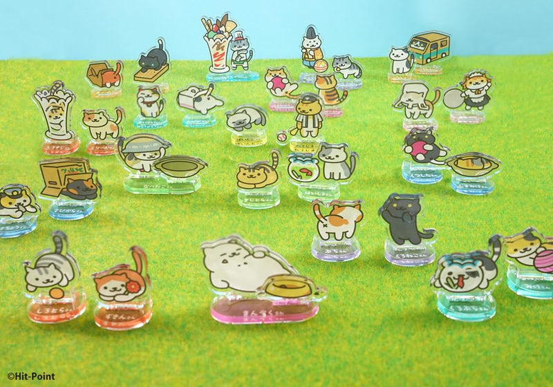 "Neko Atsume 2" 2 Pieces Acrylic Stand