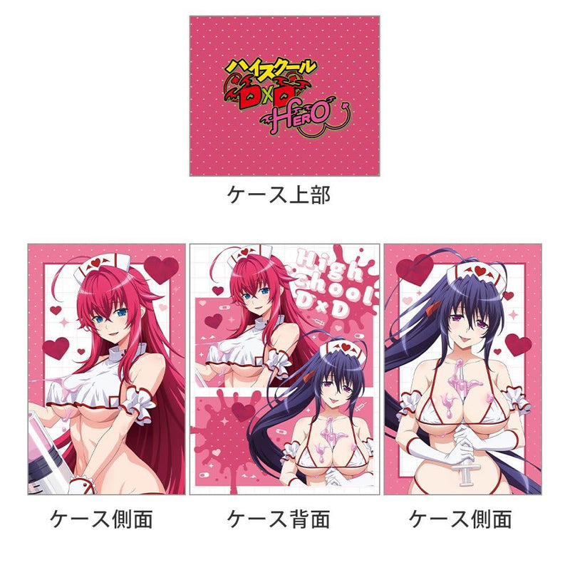 "High School DxD Hero" Original Illustration Deck Case Rias Gremory & Himejima Akeno / White Nurse