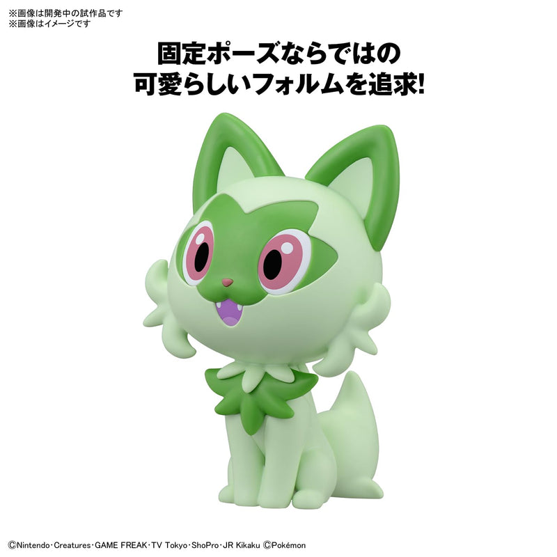 "Pokemon" Pokemon Plastic Model Collection PokePla Quick!! 18 Sprigatito