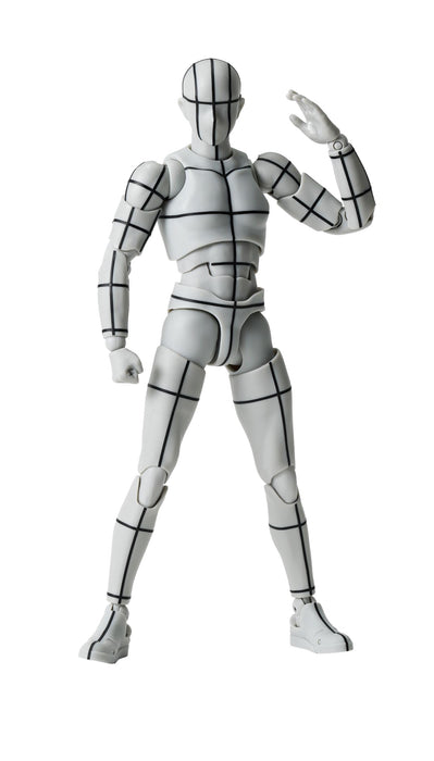 S.H.Figuarts Body-kun -Sports- Edition -Wire Frame- (Gray Color Ver.)