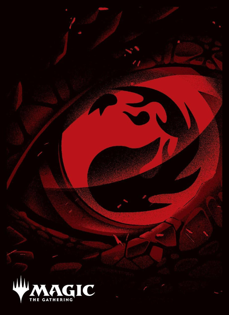 "MAGIC: The Gathering" Players Card Sleeve MANA- MINIMALIST Red Mana (Symbol) MTGS-301