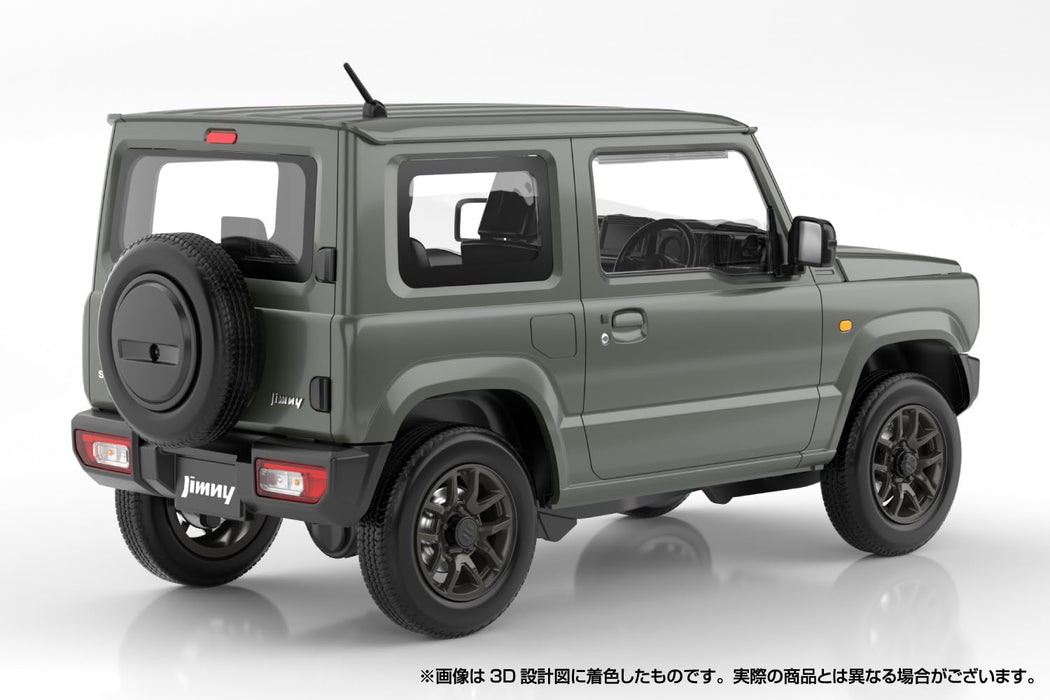 RakuPla Snap Car 03-JG JB64 Jimny 2018 Jungle Green